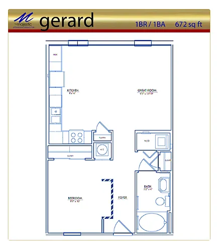 Floor plan Gerard