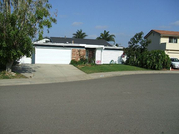 Residence at end of cul-de-sac.