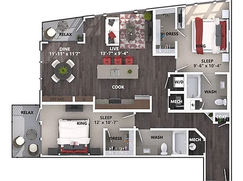 Floor plan C5c