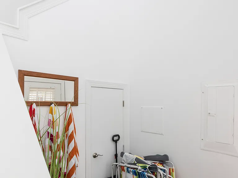 Entryway with some beach gear provided!