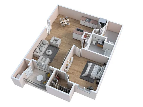 Floor plan Toccata