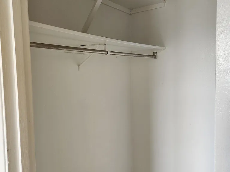 Second bedroom walk-in closet