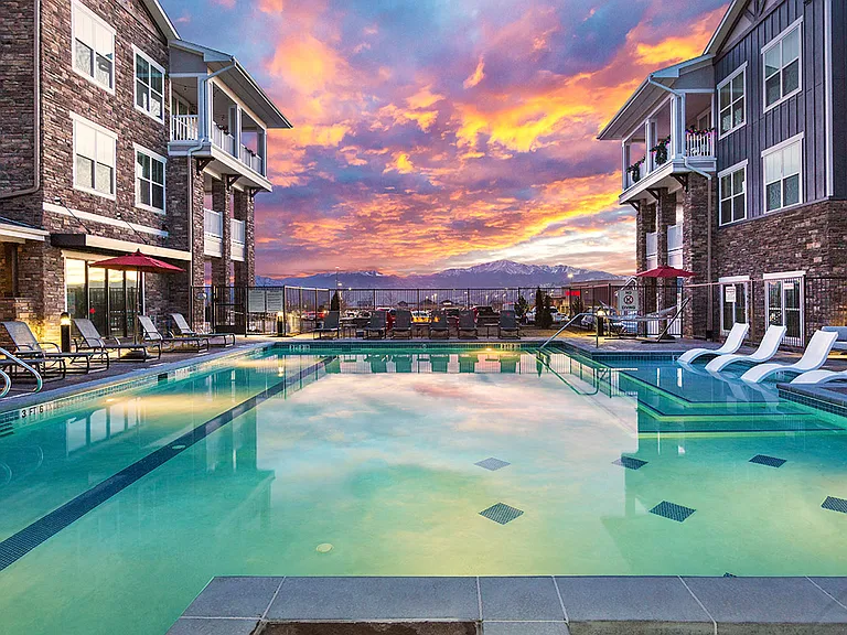 Crystal Clear Swimming Pool and Sundeck