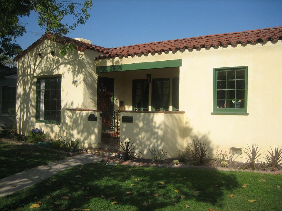 This is our renovated 1932 Spanish Revival home in Long Beach.