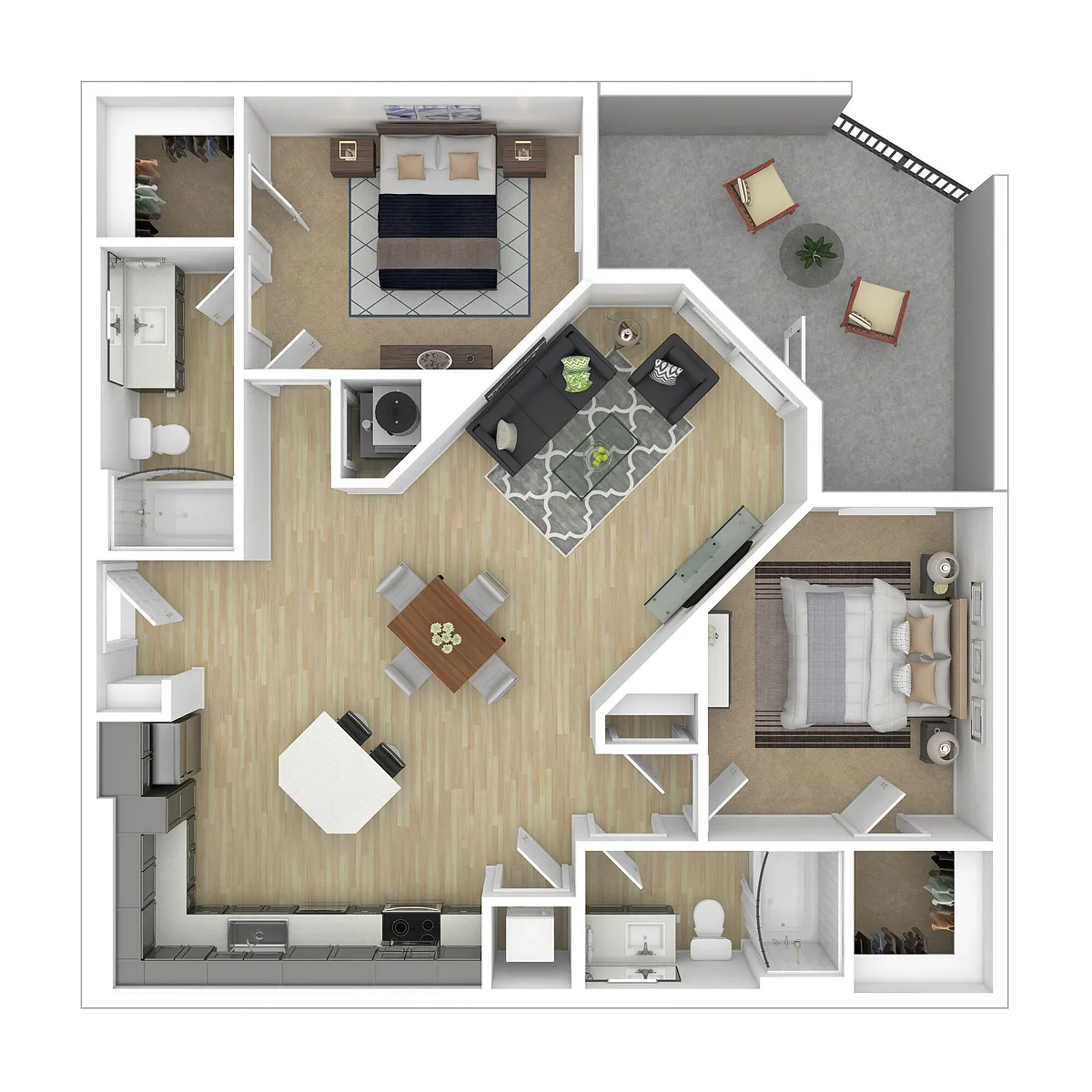 Floor plan B2