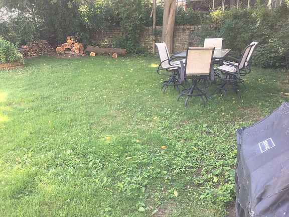 back yard (now has a fire pit)