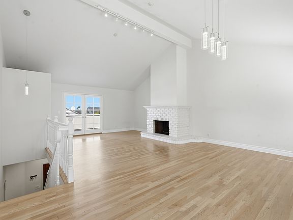 Living room and dining room