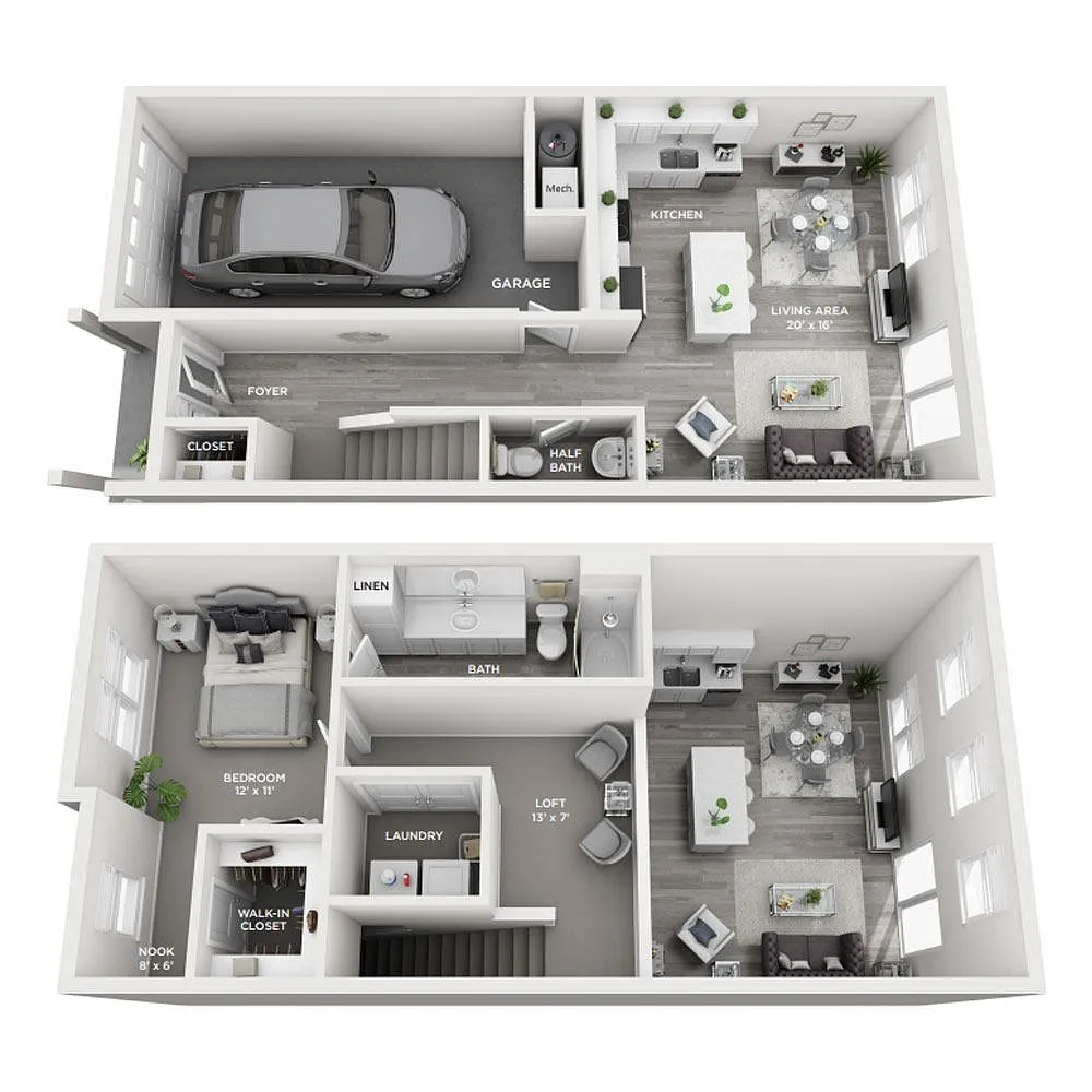 Floor plan The Creston