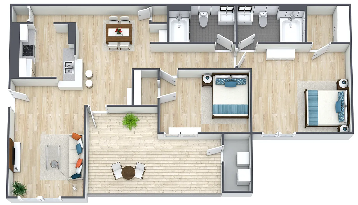 Floor plan La Mansion