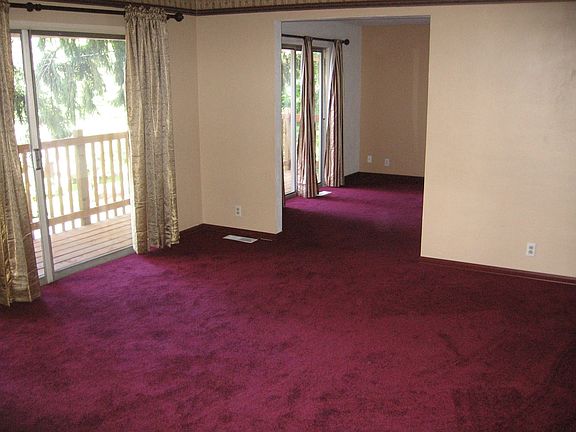 living room into dining room