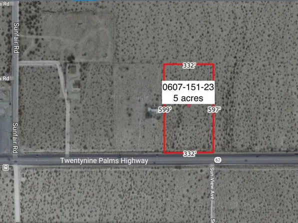 On Highway Near Sunfair Rd #62, Joshua Tree, CA 92252