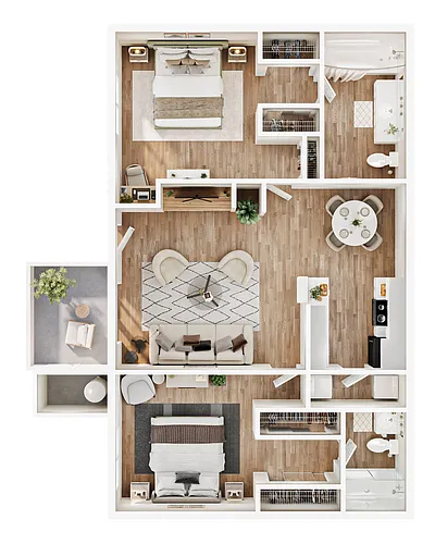 Floor plan Mesquite