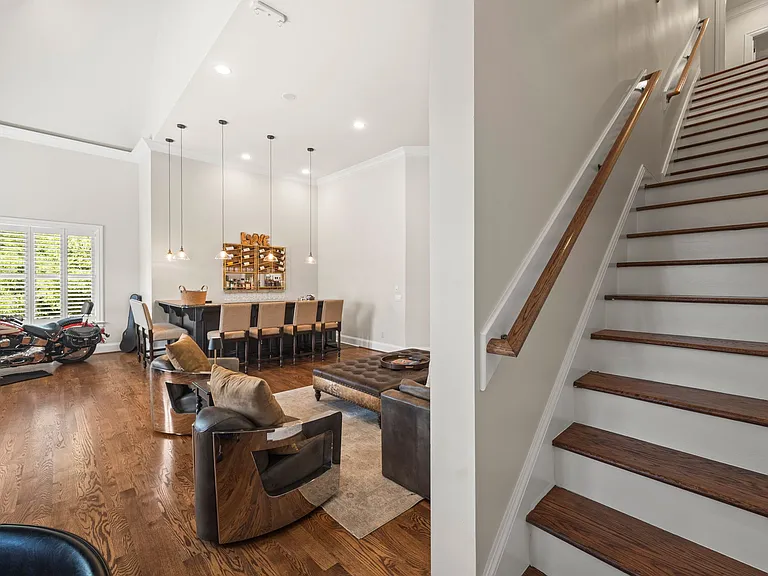 Back Stairs from Man Cave on Main Level to 3rd Floor Bedrooms.