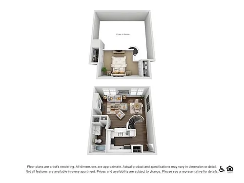 Floor plan 1LA
