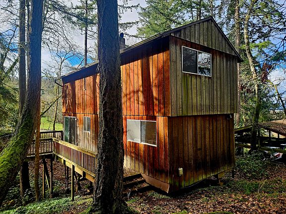 Back of unit from hillside