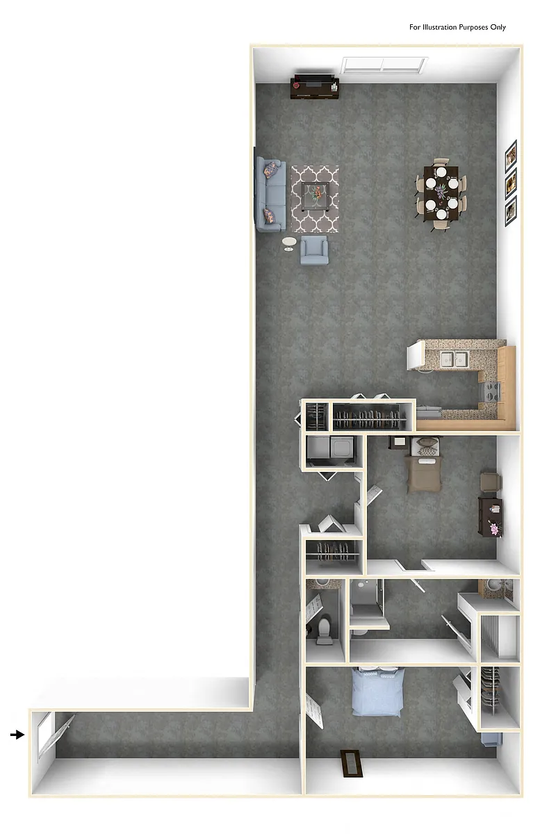 Floor plan B7