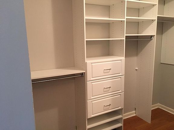 Master Closet, empty view