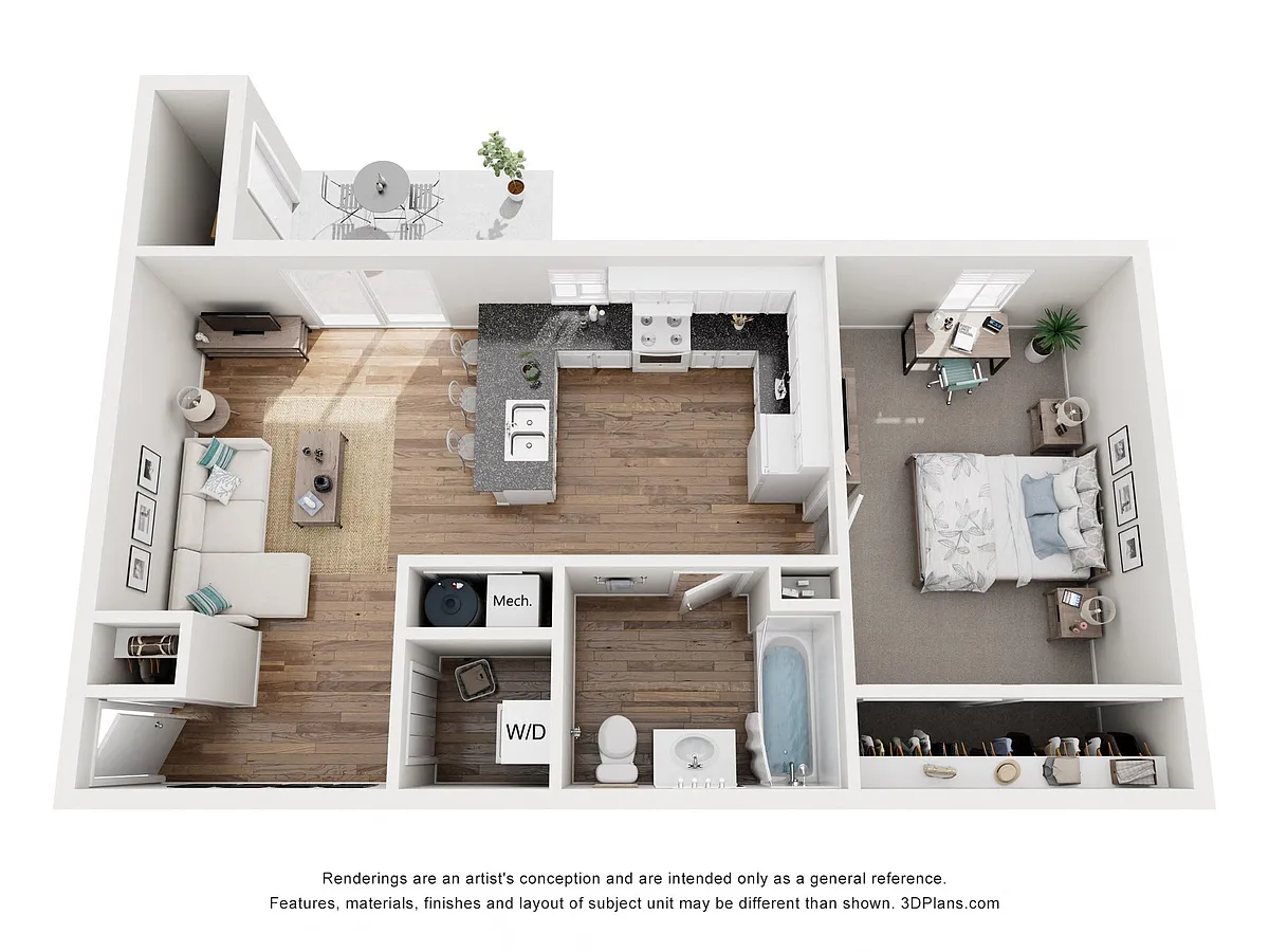 Floor plan The Waterford