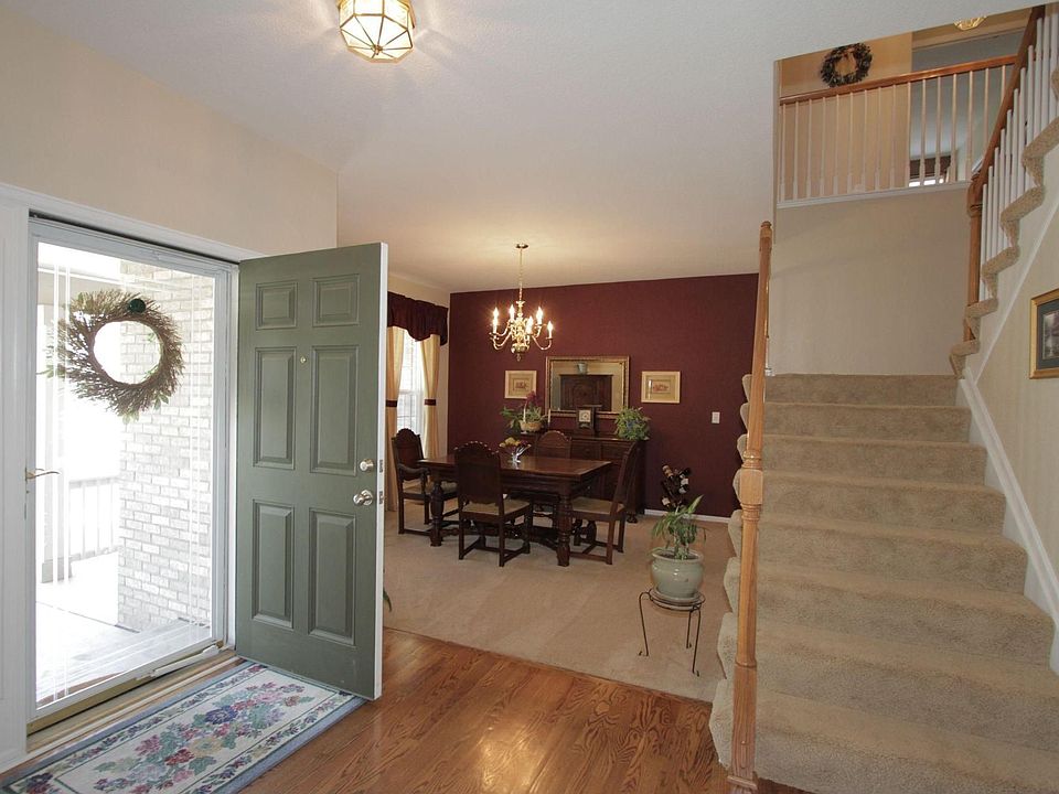 Formal entry with hardwoods