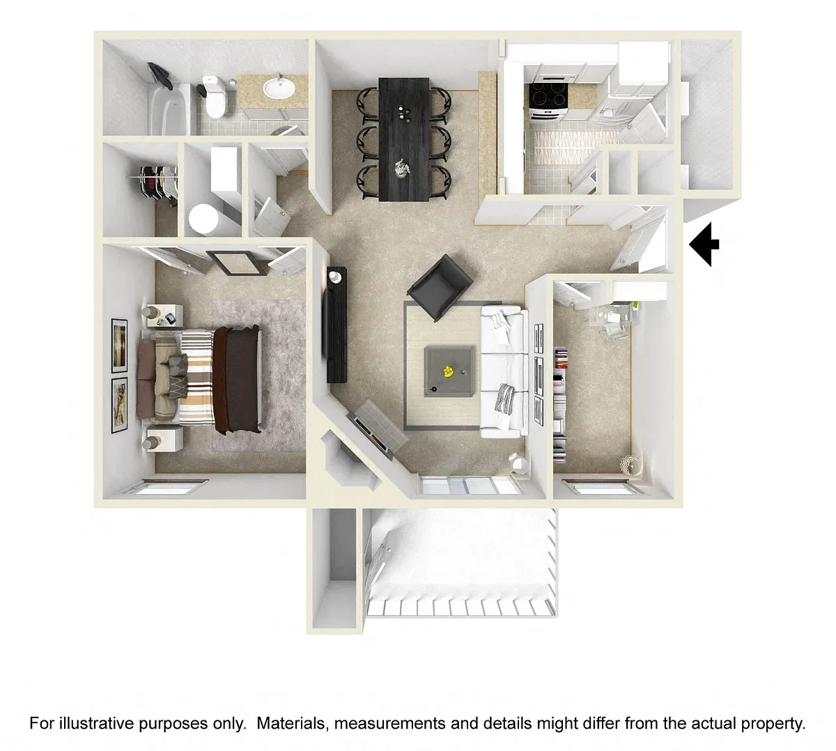 Floor plan The Georgiana