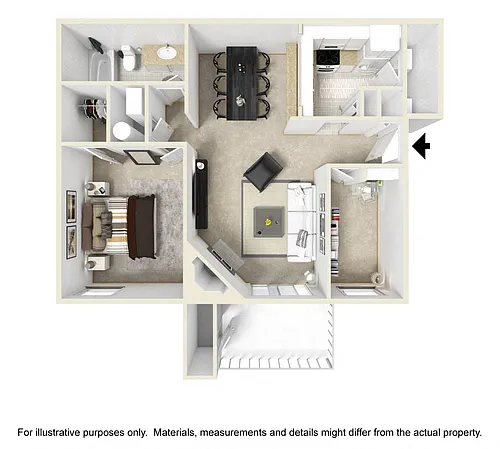 Floor plan The Georgiana