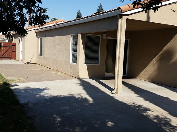 Back yard side view