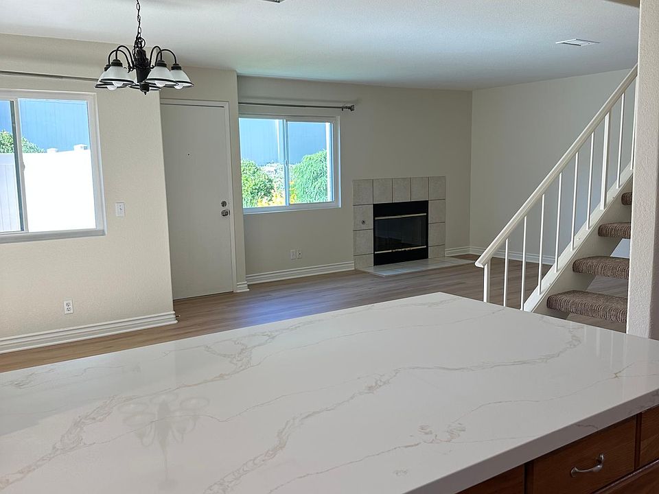 View from Kitchen to Living Room
