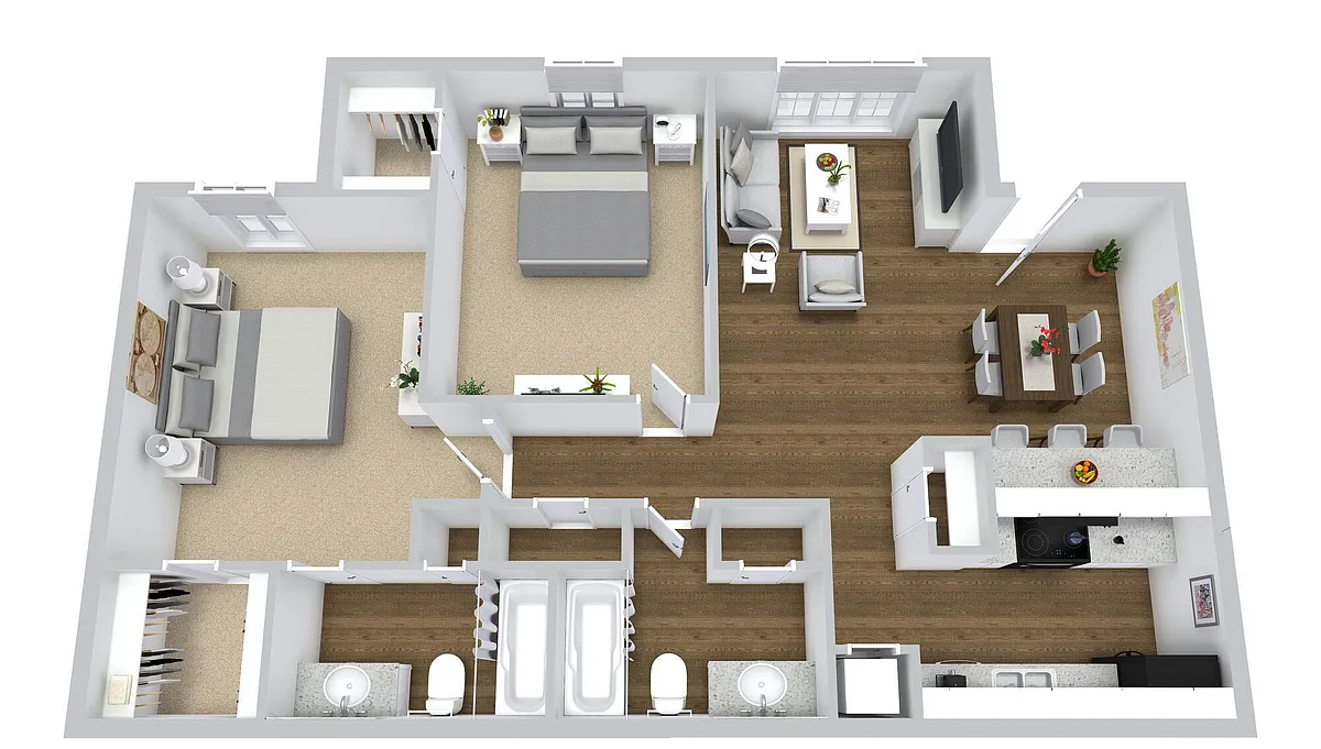 Floor plan B1