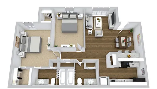Floor plan B1