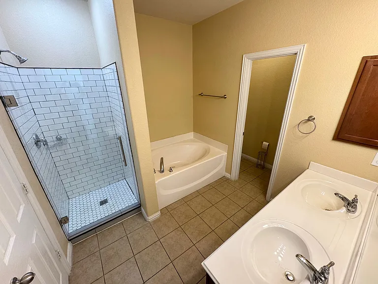 Master bathroom