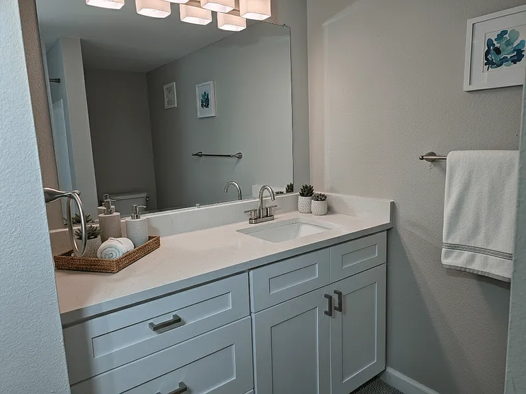 The Palms of Clearwater Bathroom (virtually staged)