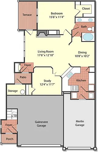 Floor plan Merlin