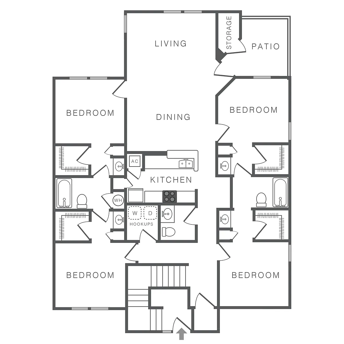 Floor plan D2