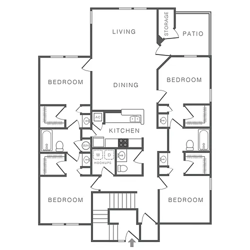 Floor plan D2