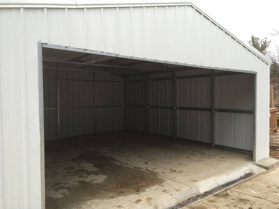 Garage is a 2 car 20' x 20'