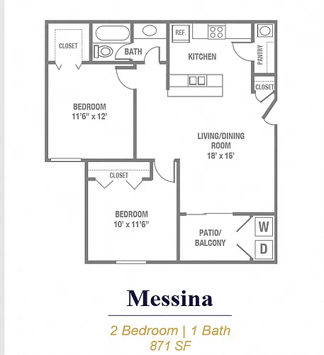Floor plan Messina