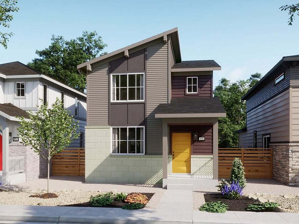 Homestead Contemporary Rendering of Plan 2212 at Casitas at Windler