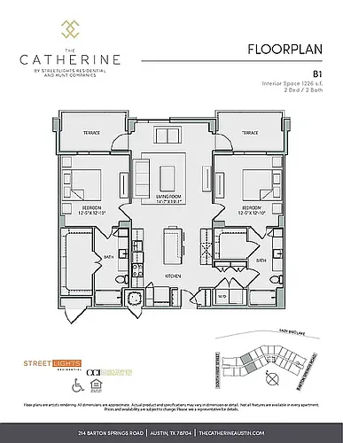 Floor plan B1
