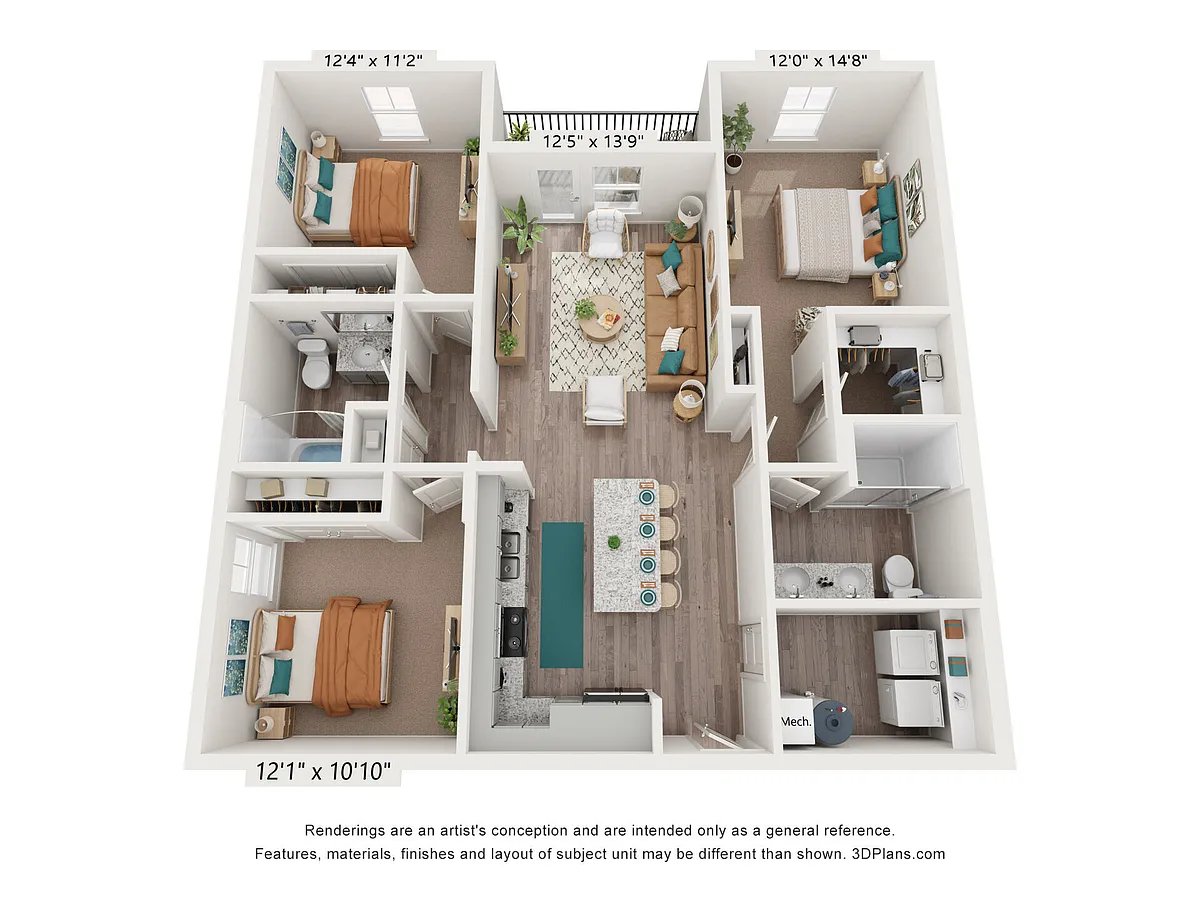 Floor plan C1