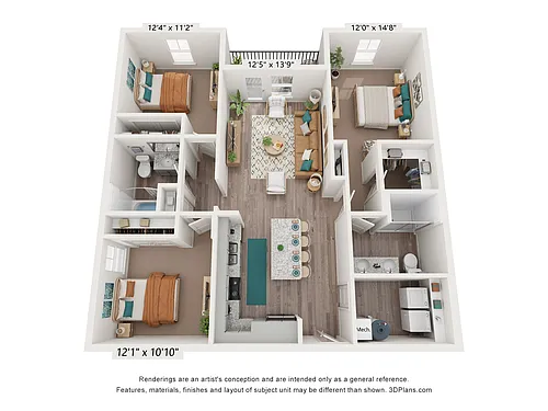 Floor plan C1LL