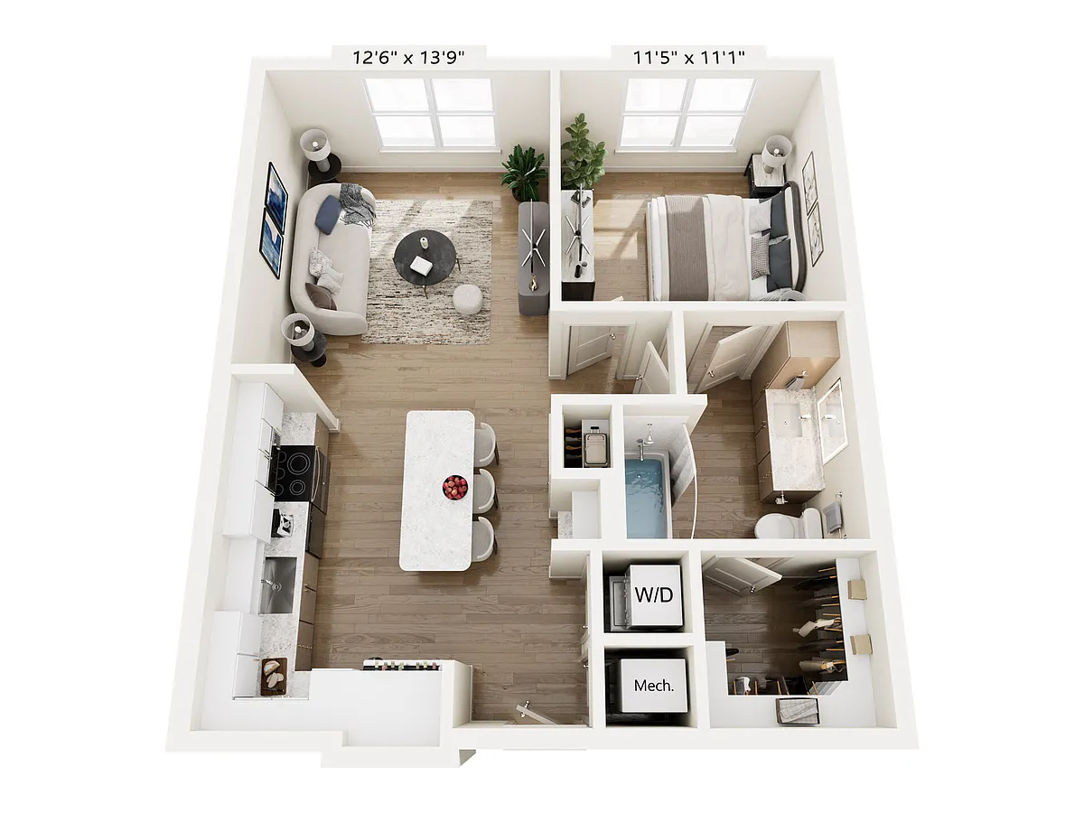 Floor plan A1