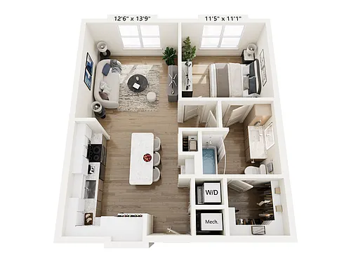 Floor plan A1