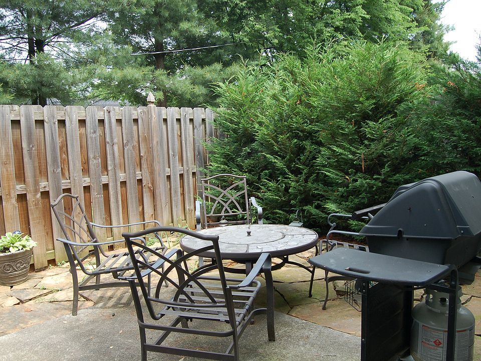 Private outdoor patio