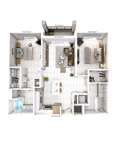 Floor plan B1