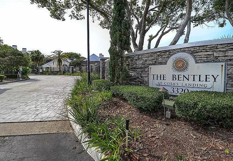 Outside gate view