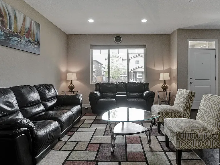 Spacious living area