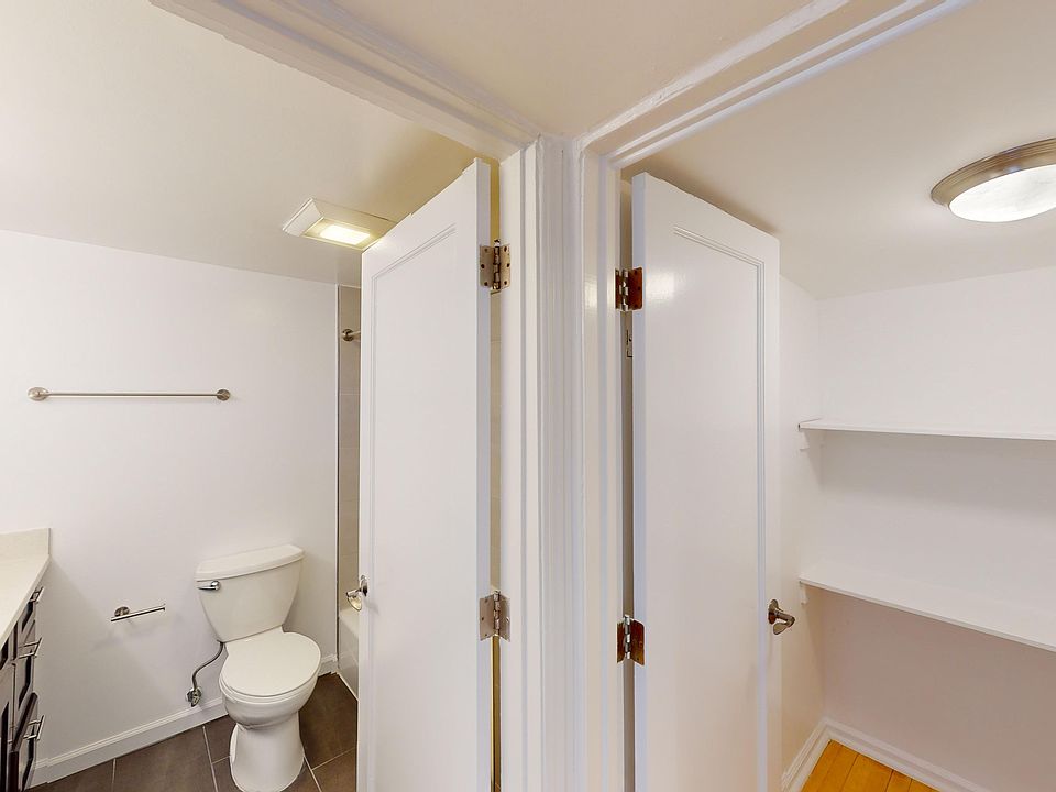 Bathroom with toilet and sink