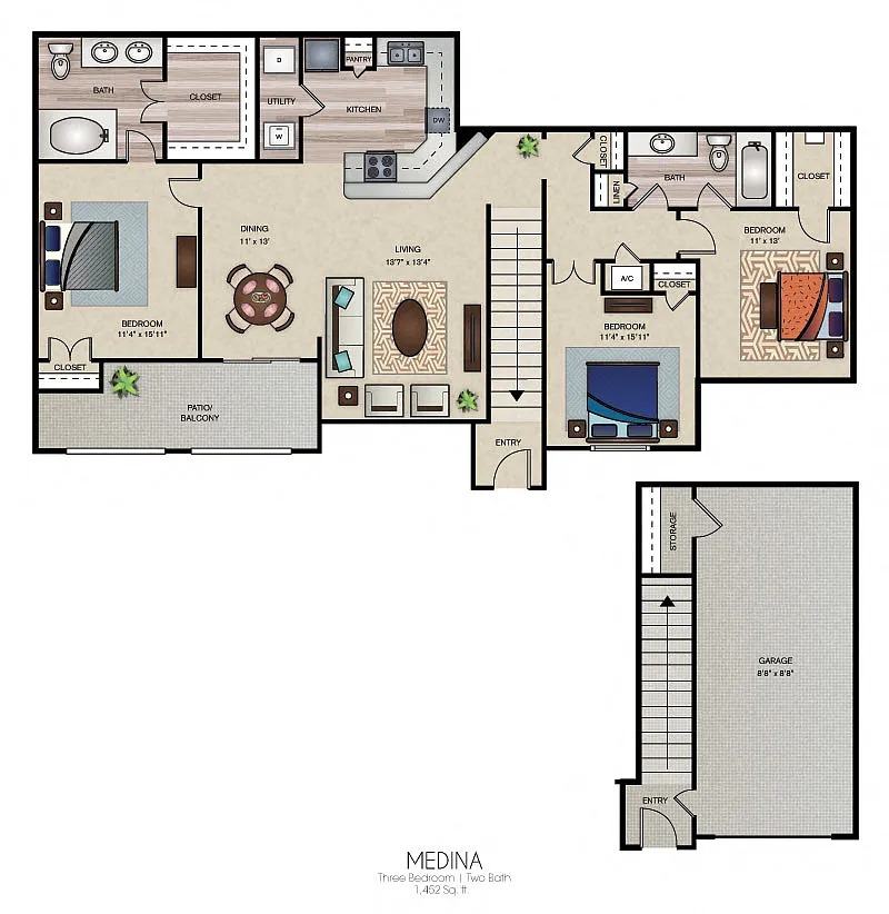 Floor plan Medina