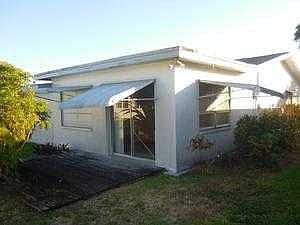 exterior rear