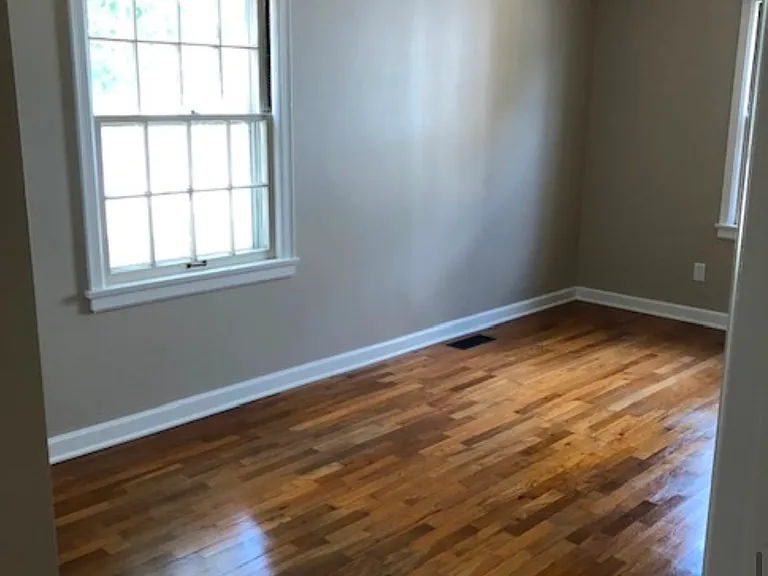 2nd Bedroom with 2 closets and ceiling fan